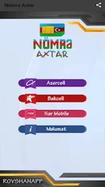 Imagen 0 para Nomre Axtar - Sim Cin Nar