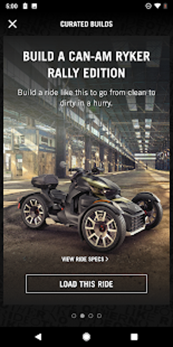 Image 1 for CAN-AM RYKER RIDE BUILDER
