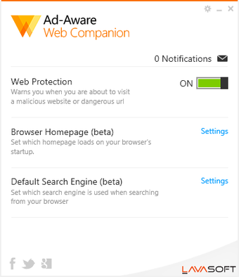 Imagen 0 para Ad-Aware Web Companion