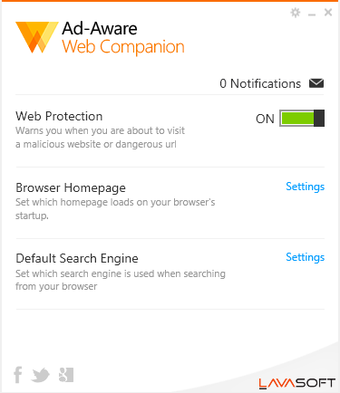 Image 1 for Ad-Aware Web Companion