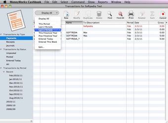 Imagen 0 para MoneyWorks Cashbook
