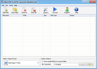 Imagen 0 para Abex PDF to HTML Converte…