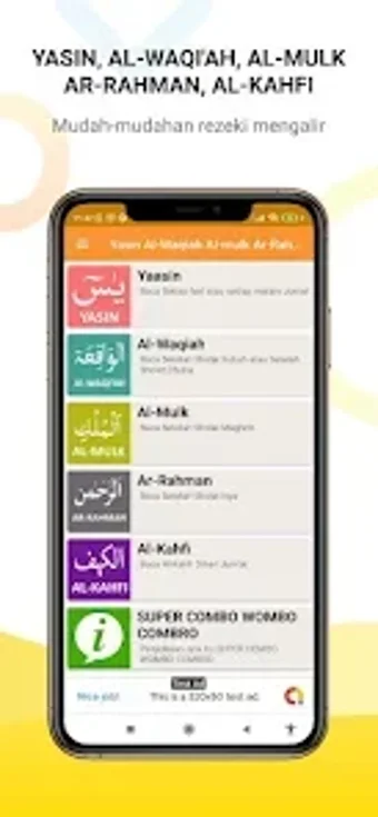 Imagen 0 para Al-Waqiah Yasin AlMulk Al…