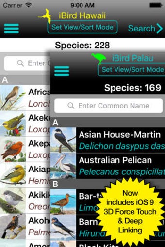 Imagen 0 para iBird Hawaii & Palau Guid…