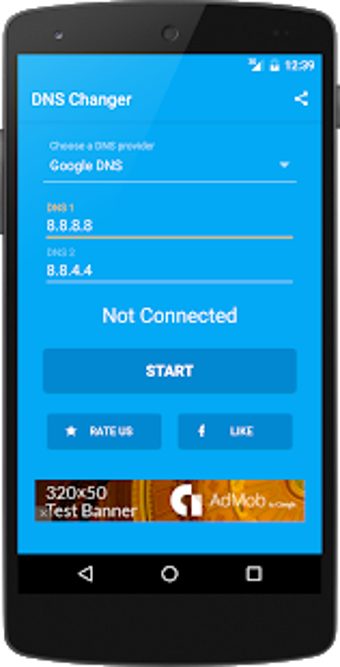 Imagen 1 para DNS Changer (no root 3G/W…