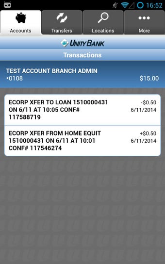 Imagen 2 para Unity Bank Mobile Banking