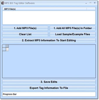 Image 0 for MP3 ID3 Tag Editor Softwa…