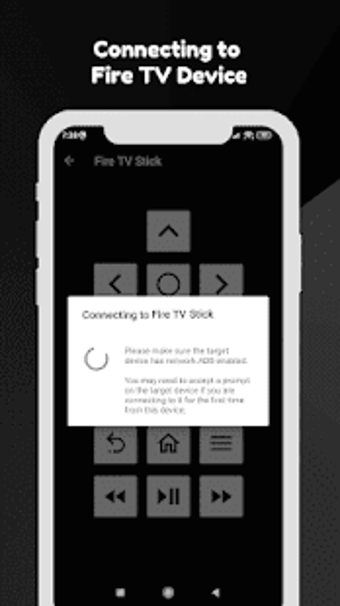 Imagen 1 para Remote for Amazon Fire TV…