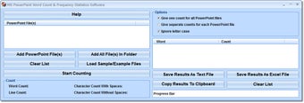 Image 0 for MS PowerPoint Word Count …