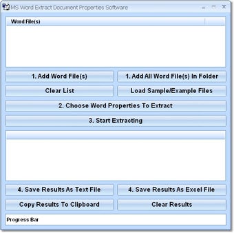 Image 0 for MS Word Extract Document …