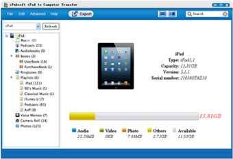 Imagen 0 para iPubsoft iPad to Computer…
