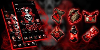 Image 0 for Red Blood Skull Launcher