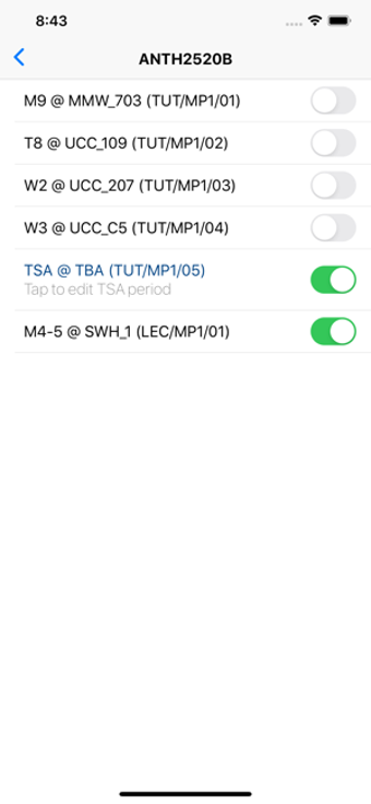 Image 3 for CUTS - CUHK Timetable Sys…