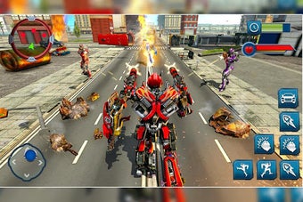 Imagen 1 para Ramp Car Robot Transformi…