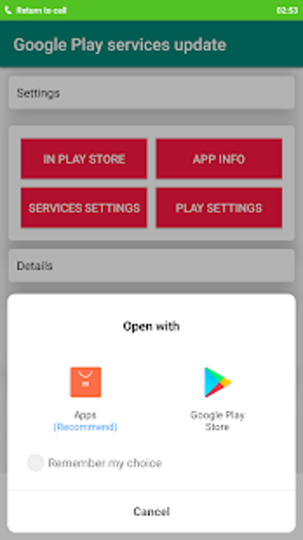 Image 2 for Play Services Update and …