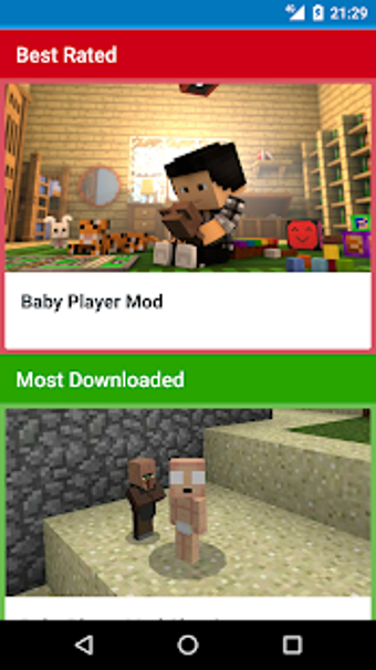 Image 0 for Baby Player Mod for MCPE
