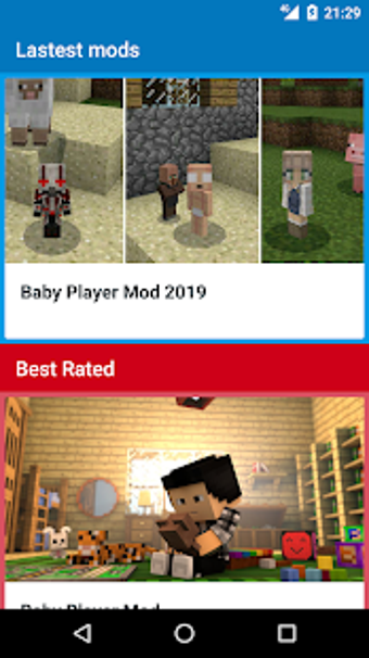 Image 3 for Baby Player Mod for MCPE