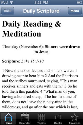 Image 0 for Daily Scripture