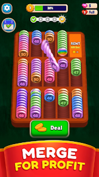 Image 0 for Pocket Sort: Coin Merge P…