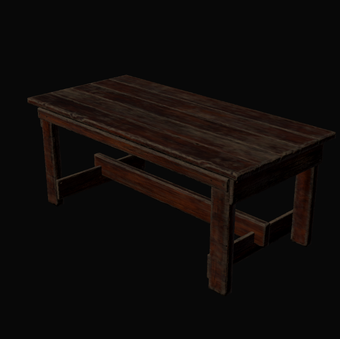Imagen 0 para Wooden Table for Battle T…