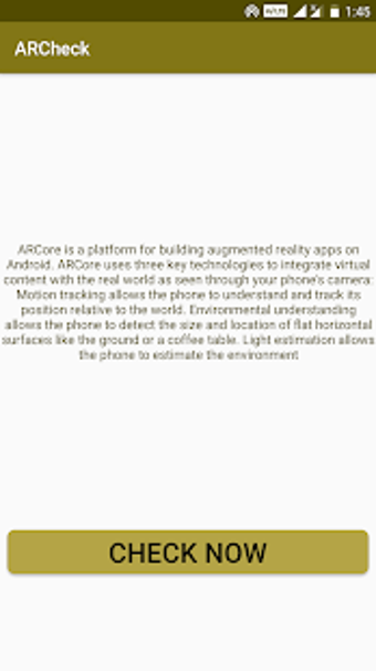Image 0 for ARCheck - Augmented Reali…
