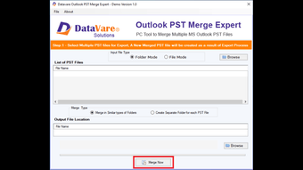 Imagen 0 para DataVare Outlook Merge PS…