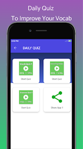 Image 0 for ENGLISH VOCAB QUIZ (3500+…