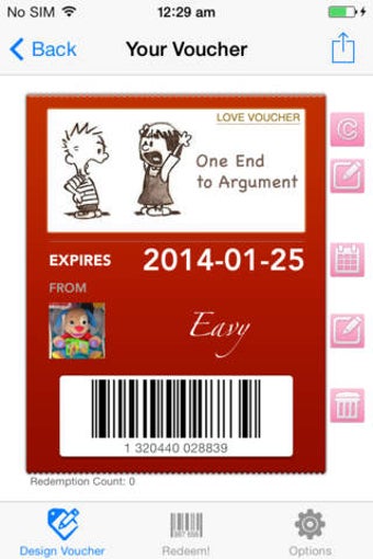 Image 0 for Love Voucher Coupons Desi…