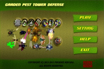 Imagen 1 para Garden Pest Tower Defense