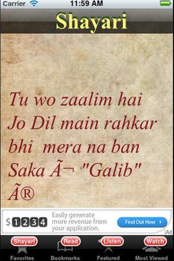 Image 0 for Sher-O-Shayari!