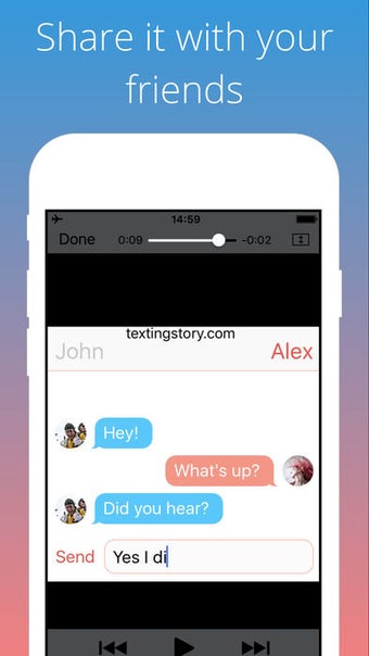 Image 0 for TextingStory - Write chat…