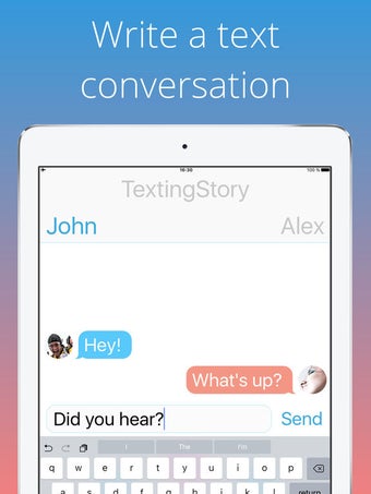 Image 1 for TextingStory - Write chat…