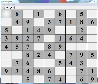 Image 0 for Sudoku Game