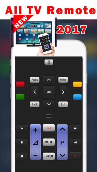 Imagen 0 para TV Remote Control 2017 Al…