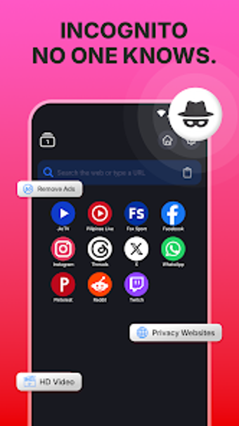 Imagen 0 para Private Browser: Smooth  …
