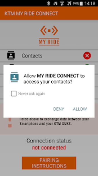 Imagen 1 para KTM MY RIDE CONNECT