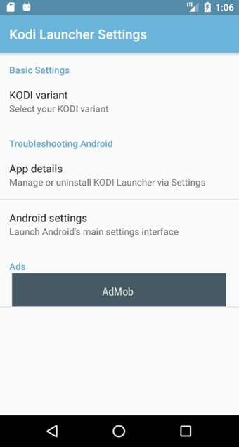 Imagen 0 para Launcher for KODI