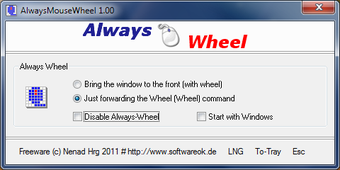 Image 0 for AlwaysMouseWheel (64-bit)
