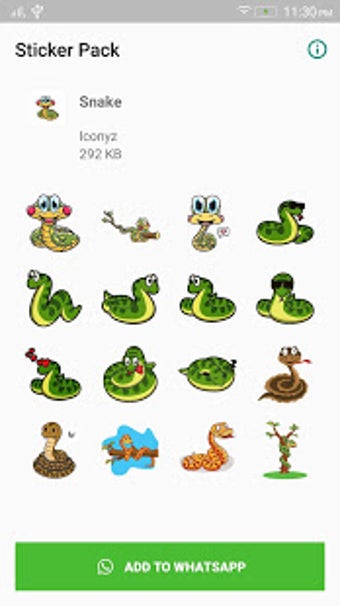 Image 0 for Snake WAStickers for What…