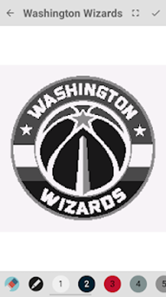 Imagen 2 para Pixel art basketball logo…