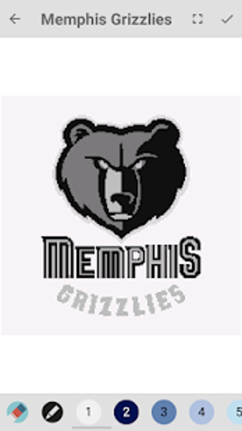 Image 1 for Pixel art basketball logo…