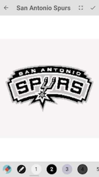 Imagen 0 para Pixel art basketball logo…