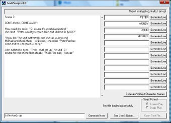 Imagen 0 para Text2Script