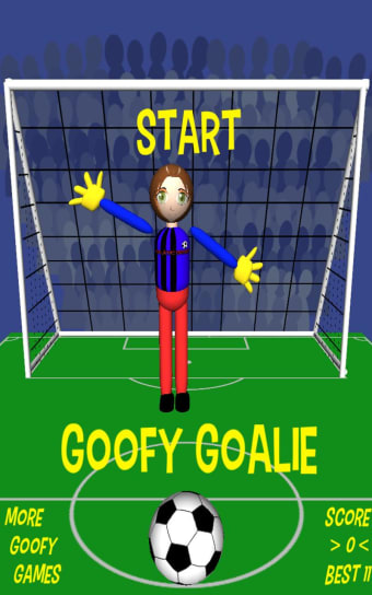 Image 1 for Goofy Goalie soccer game