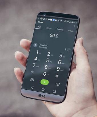 Image 0 for Theme Android Oreo Dark L…