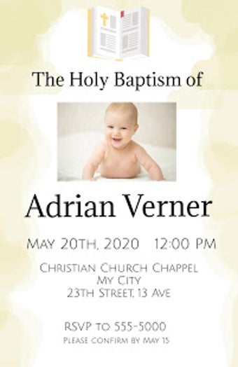 Image 1 for Baptism Cards