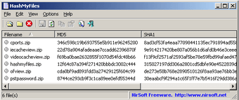 Image 0 for HashMyFiles