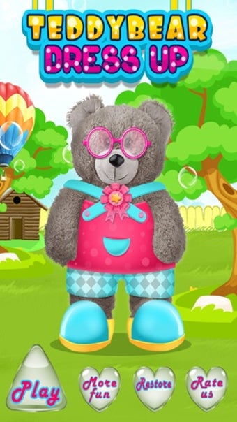 Teddy Bear Makeover - A Animal Makeup & Dress-up Game Snaps 3