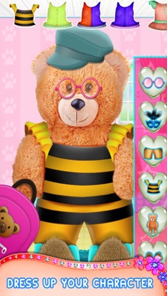 Teddy Bear Makeover - A Animal Makeup & Dress-up Game Screen Photos 1