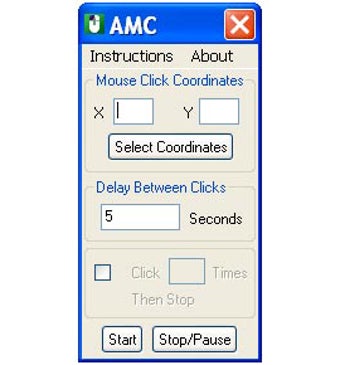 Image 0 for Auto Mouse Clicker